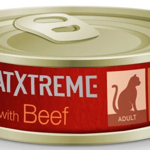 CatXtreme - Pâtée Adult Sterilised au Boeuf pour Chats - 170g