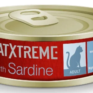 CatXtreme - Pâtée Adult Sterilised aux Sardines pour Chats - 170g