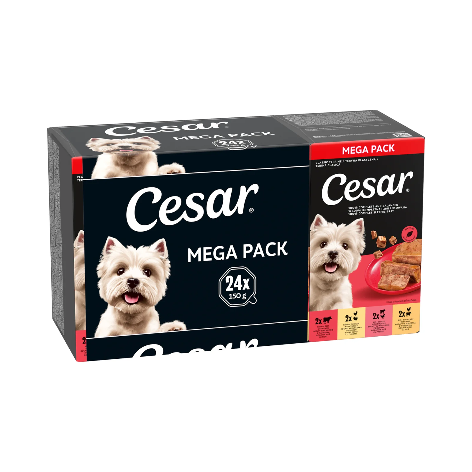 Cesar Classic en Paté - Mega Pack