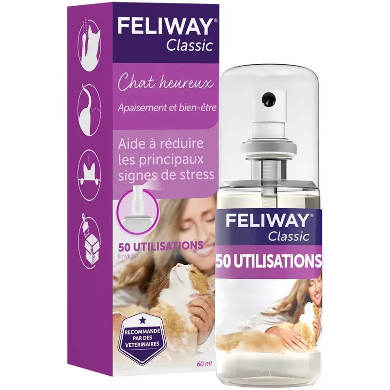 CEVA Feliway Spray – Flacon de 60 ml