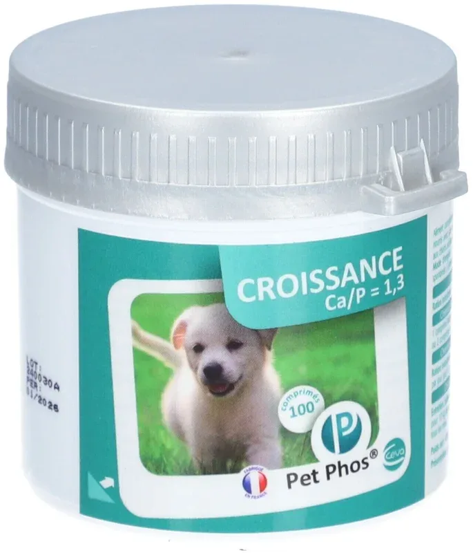 Ceva Pet Phos Croissance Ca/P = 1,3 chien (100 comprimés) Black Friday 2025 Comparez les prix sur fr