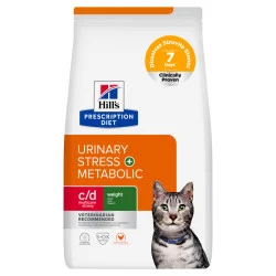 Chat c/d Urinary Stress Multicare + Metabolic Poulet