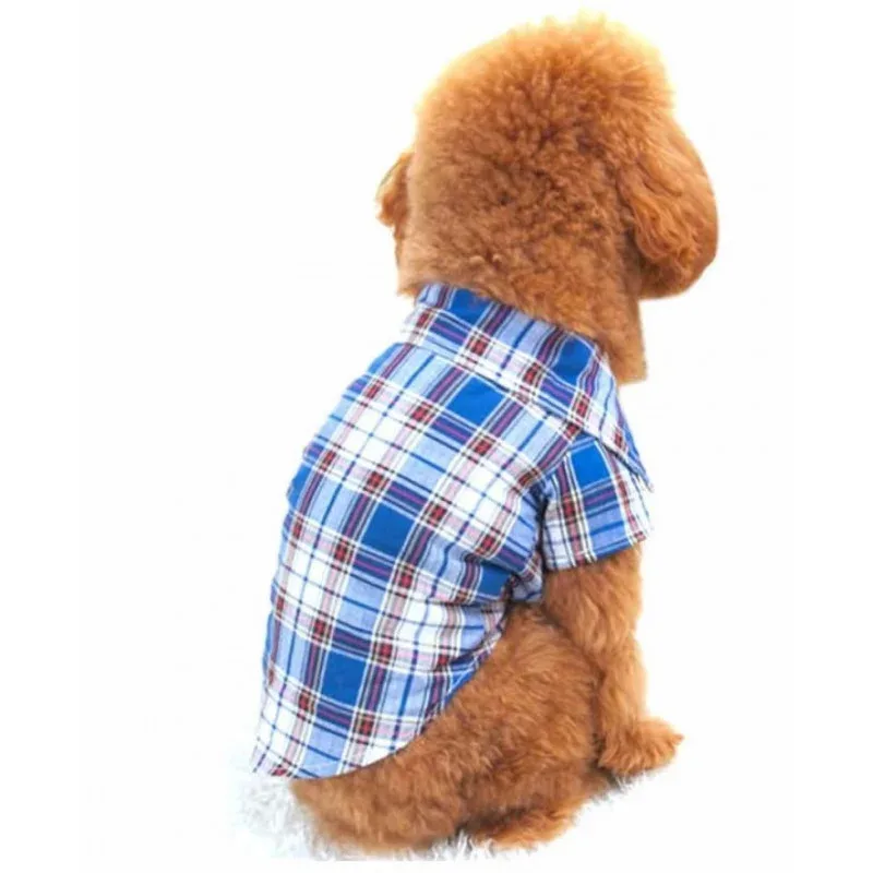 Chemise à carreaux pour chien – vêtement mode – Vêt’chien