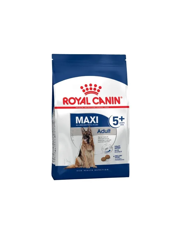 Chiens Maxi 5+ – 15Kg* – Royal Canin – Croquettes chiens adultes