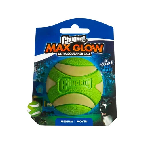 Chuckit! Max Glow Ultra Squeaker