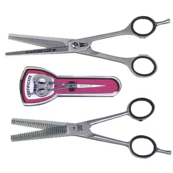 Ciseau 6,5 pouces amincisseur Rose line pour le toilettage - Image 2
