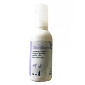 CleanOcular chat, chien