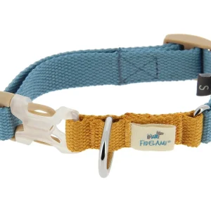 Collier bicolore coton