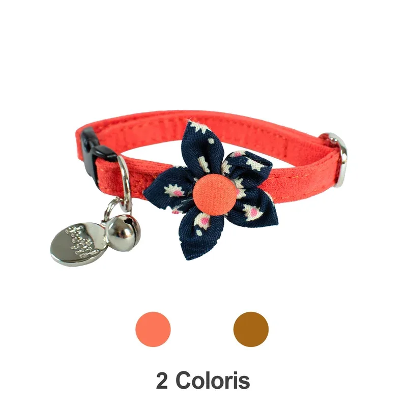 Collier Bohème pour chat Doogy – Sellerie pour chats : la sélection Natur’animo – Notre passion, vos animaux !