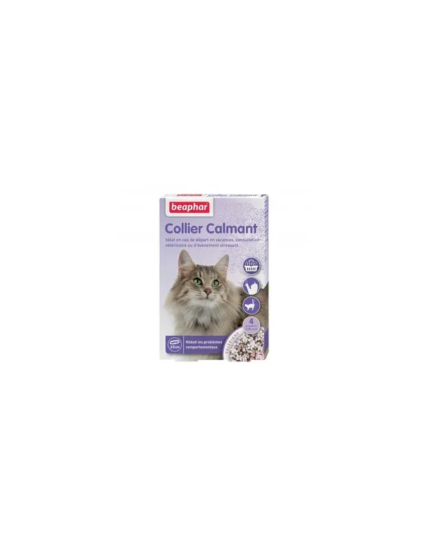 Collier Calmant Chat a la Valériane