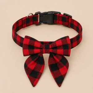 Collier chien noel