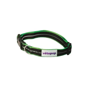 Collier Chien Pop Vert – M