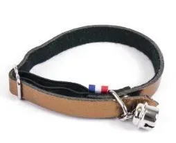 Collier cuir Dakota (Rose) – Martin Sellier J’ai plus de croquettes