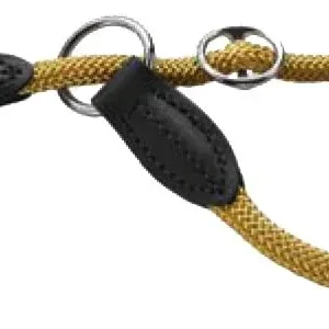 Collier de dressage « Eiby Freestyle » jaune (L) – Hunter J’ai plus de croquettes