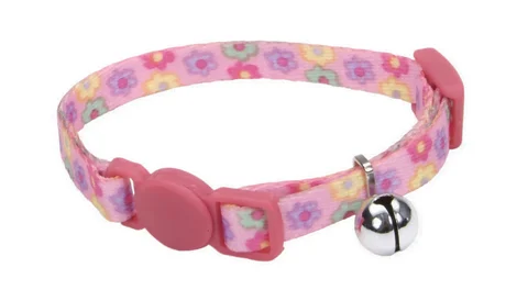 Collier de sécurité pour petits chats et chatons, fleuris, Li’l Pals