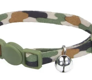 Collier de sécurité pour petits chats et chatons, vert-beige, Li’l Pals