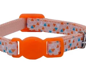 Collier élastique de sécurité pour petits chats et chatons, orange, Li’l Pals