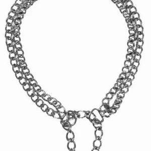 Collier étrangleur 2 rangs (XS/S) – Trixie J’ai plus de croquettes