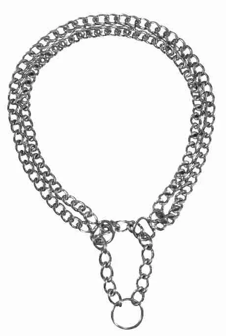 Collier étrangleur 2 rangs (XS/S) – Trixie J’ai plus de croquettes