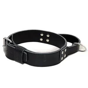 Collier intervention avec poignée en cuir de vachette
