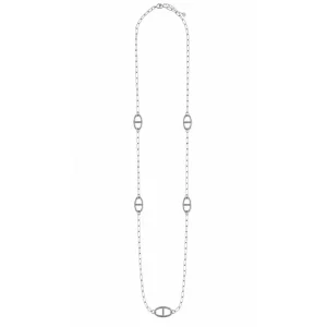 Collier Long Maille Marine M