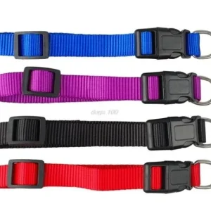 Collier Nylon bleu foncé classique 31 – 45 cm fr