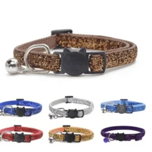 Collier pour chat avec clochette à personnaliser