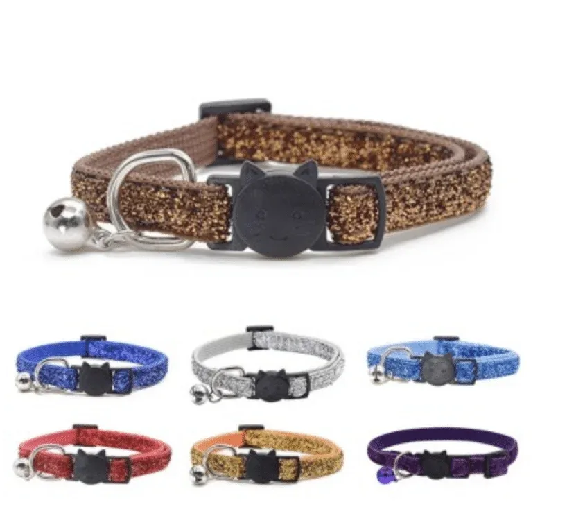 Collier pour chat avec clochette à personnaliser