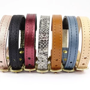 Collier pour chat en cuir PANTHERA PARDUS ORIENTALIS