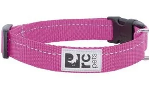 Collier pour chien à clip rose, RC Pets modèle Primary rose
