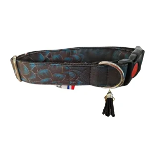 Collier pour Chien Dalhia en Tissu Waterproof L’Instinct Animal