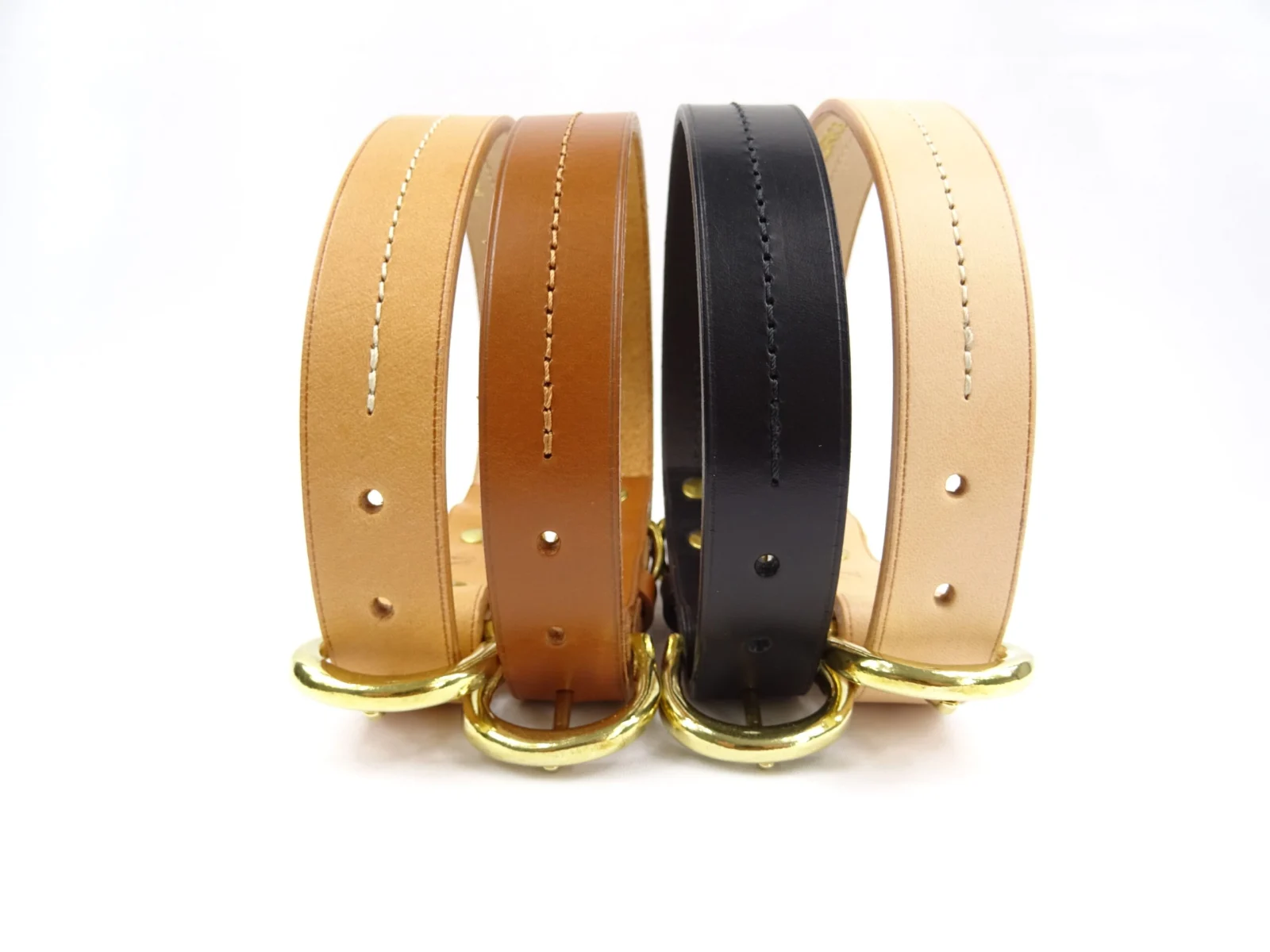 Collier pour chien en cuir CANIS LUPUS