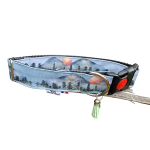 Collier pour Chien Exclusivité L’Instinct Animal « Montagnes » L’Instinct Animal