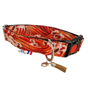 Collier pour Chien Phénix en tissu L’Instinct Animal