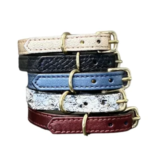 Collier pour petit chien en cuir URSUS MARITIMUS