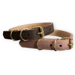 Collier pour petit chien en nubuck BUBO BUBO