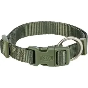 Collier Premium – Vert olive (M-L) – Trixie J’ai plus de croquettes