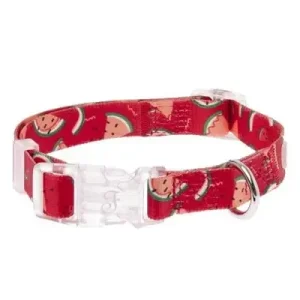 Collier réglable Pastèque (M) – Ferribiella J’ai plus de croquettes