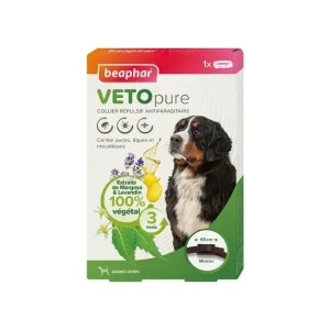 Collier répulsif antiparasitaire Vetopure chien, chiot