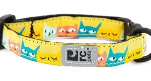 Collier sécuritaire pour chat, modèle chat-titude, RC Pets