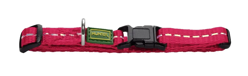 Collier « Tripoli Vario Basic » – Framboise (XS/S) – Hunter J’ai plus de croquettes