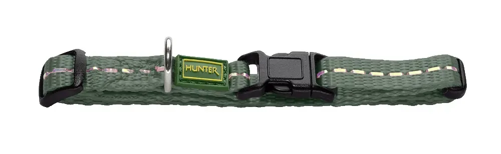 Collier « Tripoli Vario Basic » – Olive (M) – Hunter J’ai plus de croquettes