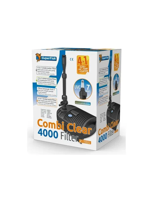 COMBI CLEAR 4000 UVC7W POMPE 2000L/H