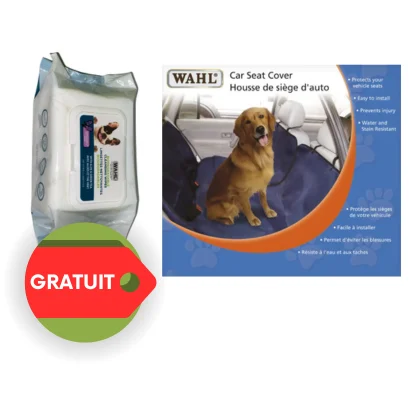 Combo: Housse siège d’auto Wahl + Lingette nettoyante Wahl gratuit
