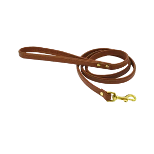 Comme Un Roi – Laisse Cuir So Chic Caramel pour Chien – TU