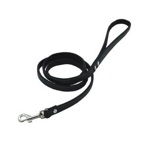 Comme Un Roi – Laisse Cuir So Chic Noir pour Chien – TU