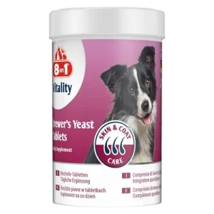 Comprimés 8in1 Vitality à la levure de bière pour chien