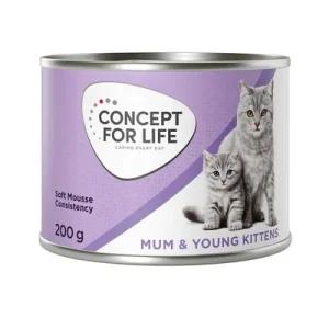 Concept for Life Mum & Young Kittens