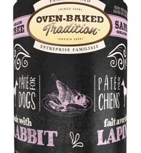 Conserve chiens adultes pâté au lapin sans grains, Oven-Baked 12.5 oz