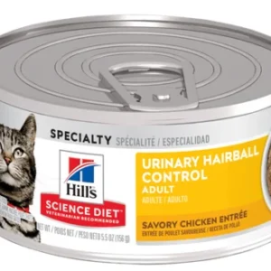 Conserve de pâté pour chat, Urinaire et boules de poils Science Diet